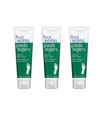 AVON FOOT WORKS INTENSIVE CALLUS CREAM 3.2 FL OZ SEALED 3 CREAMS