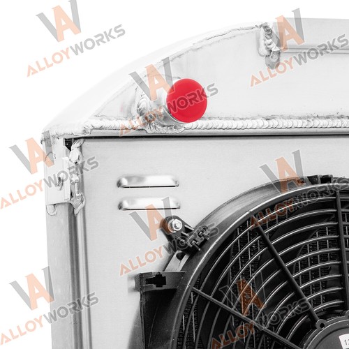Ventilador de cubierta de radiador de 3 filas para Ford Modelo A Chevy 1928-1929 configuración - Imagen 8 de 9