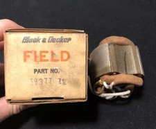 Vintage Black & Decker Power Tool Electric Motor Part No. 39977-71 USA NOS!