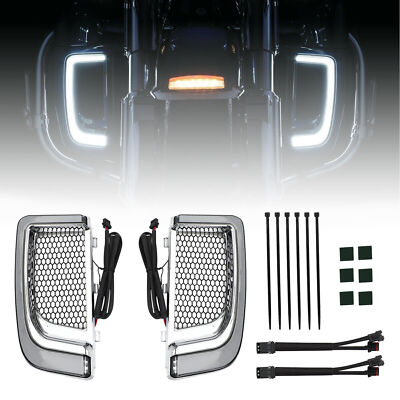 Tracer LED-untere Verkleidung Entere Grills Lichter für Electra FLH/T Road AH