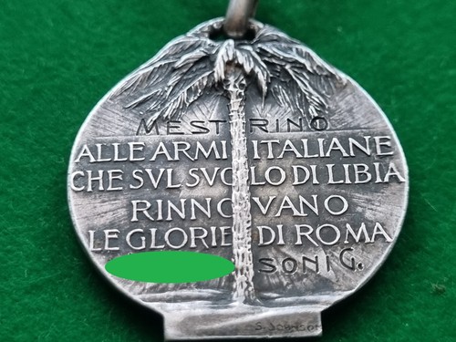 MEDAGLIA ARG GUERRA LIBIA 1911/1912 INCISIONE NOMINATIVA MILITARE MESTRE VENEZIA - Foto 13 di 22