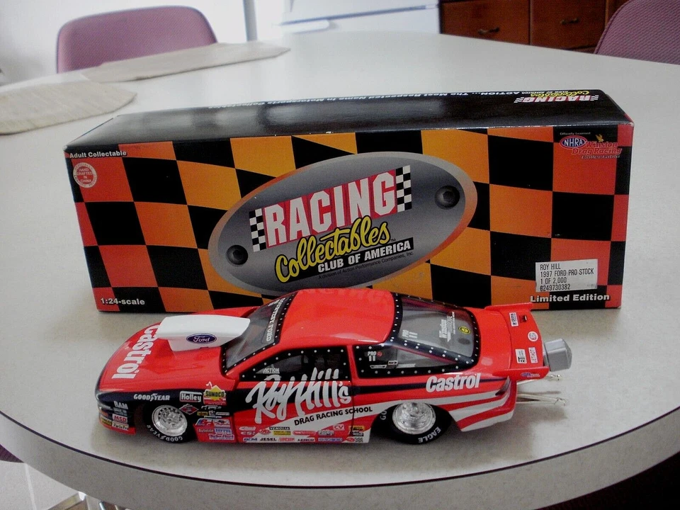 1/24 RCCA NHRA ROY HILL 1997 FORD PROBE PRO STOCK 1/2000 - Image 3 of 4