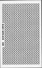 Dollhouse miniature DIY laser cut 1/12 or 1/2 scale geranium flowers #282