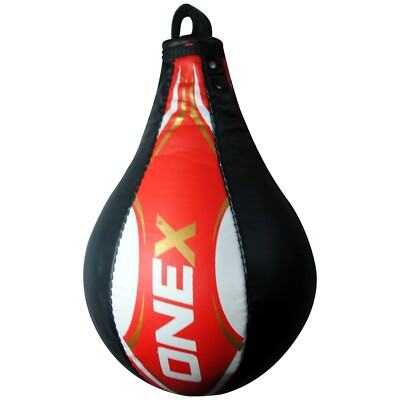 Speed Ball Training Punching Bag Boxing MMA Pear Shaped Exercise Ball Equip.