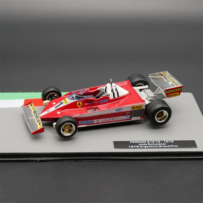 for IXO for FERRARI for T3 11# 1979 Watermelon Red 1:43 Truck Pre-built Model