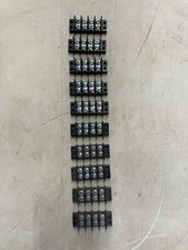 Lot of 10 Multicomp Pro MC24311 2 row 4 position 22AWG to 14AWG Terminal Block