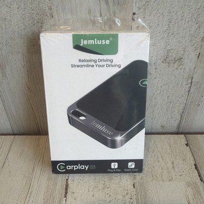 Jemluse Wireless CarPlay Adapter Multi-User Seamless Connection new open box