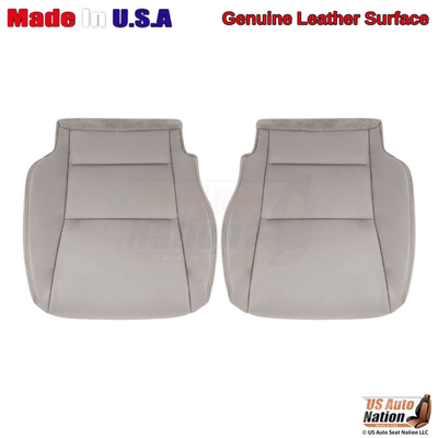 #ad #ad 2016 2022 For Honda Pilot Genuine Leather Front Bottom Replacement Covers Beige $483.16