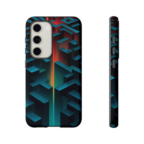 Dark Neon Labyrinth Red Shift Phone Case for iPhone, Samsung Galaxy, Pixel - 第 189/242 張圖片
