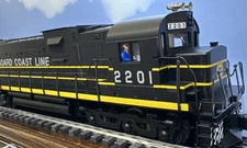 Weaver Seaboard Coast Line ALCO C-628 Diesel Locomotive #2201 O-Scale Sound