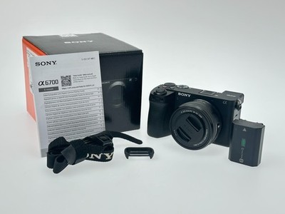 Sony Alpha 6700 ILCE-6700L 16-50mm Kit APS-C 4K E-Mount 5.920 Ausl. MwSt.