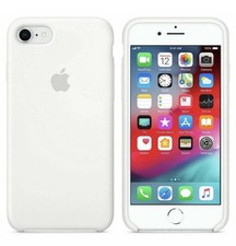 Cover Originale Apple IPHONE 7, 8 Plus ) Silicone Bianco Case Nuova