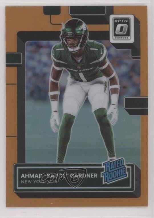 2022 Donruss Optic Rated Rookie Orange Prizm /199 Ahmad Gardner Sauce #228 0r5l