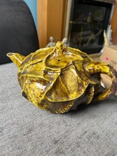 novelty ceramic teapot with a distinctive artichoke-inspired design,