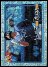 Junior Caminero 2026 Topps #91C-2 1991 Topps Baseball 35th Anniversary Chrome