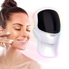 LED Light Therapy Mask LED Face Mask Light Therapy for Face and Neck, 7 Modes...