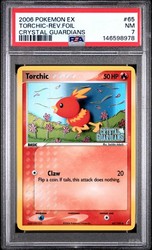 Torchic 65/100 Crystal Guardians Reverse Holo