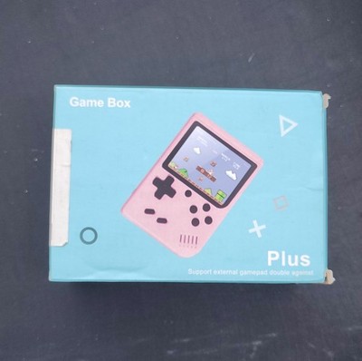 Game Box Plus Handheld System Blue, TV Out, Rechargeable Battery, Slim Design