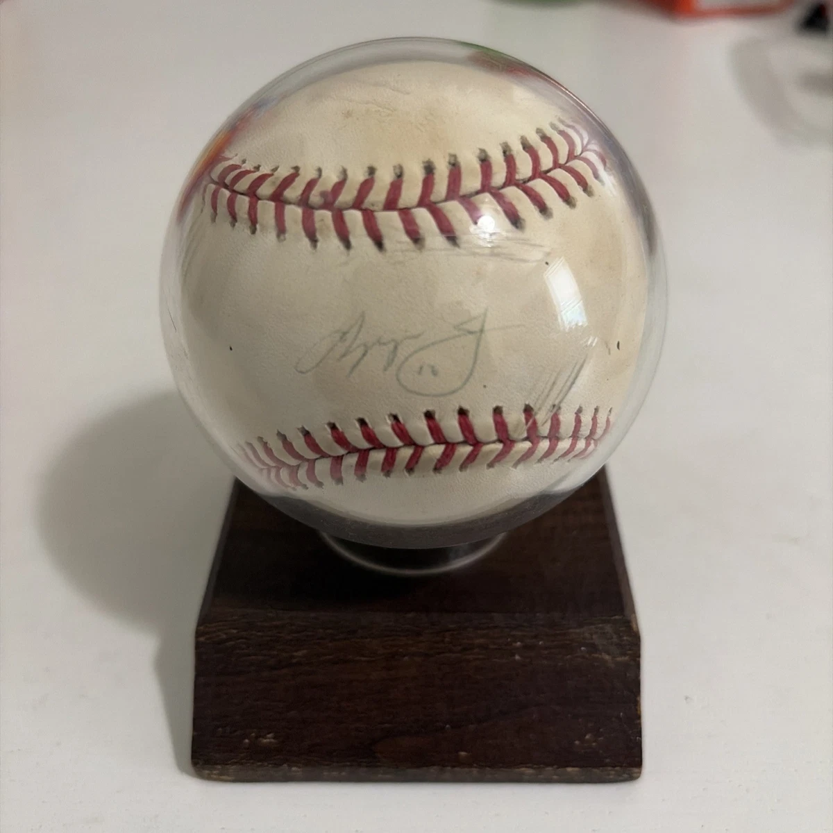 Chipper Jones Original Autographed Baseball MLB Balls for sale | eBay
