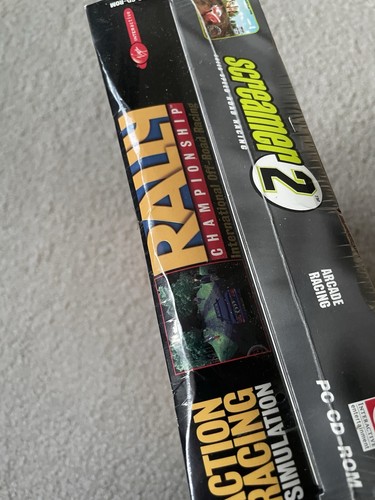Screamer 2 Rally Championship Racing Pack Virgin Interactive PC Big Box SEALED - Picture 9 of 10