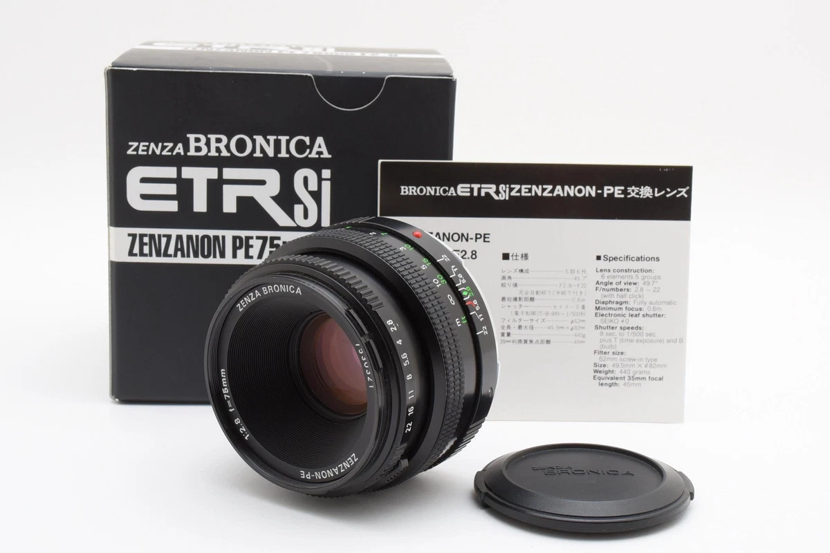 Bronica f/2.8 Camera Lenses 75mm Focal for sale | eBay