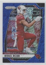 2024 Panini Prizm Blue Shimmer Prizm 5/25 Michael Wilson #3 rf2
