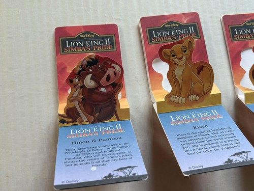 Disney - The Lion King II Simba`s Pride - Pop Up Cards x5 - 1998 McDonalds - Picture 2 of 6