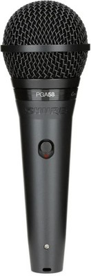 Shure PGA58 Cardioid Dynamic Vocal Microphone