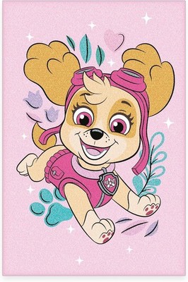 Paw Patrol Kinder Fußmatte 50x75 cm Weich Antirutsch Effekt Pat' Patrouille