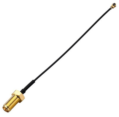2Pcs CAB.719 RF Cable Assemblies CAB.719 Hirose U.FL to 100mm 1.13 to SMA(F)BKST