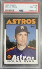 1986 Topps #100 Nolan Ryan PSA 8
