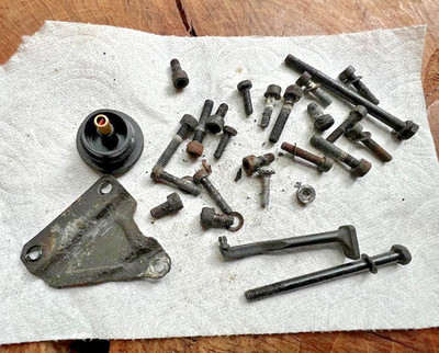 OEM Olympyk Oleo-Mac Efco 999F Chainsaw Screws Misc Bolts Cap Hardware Lot -FS