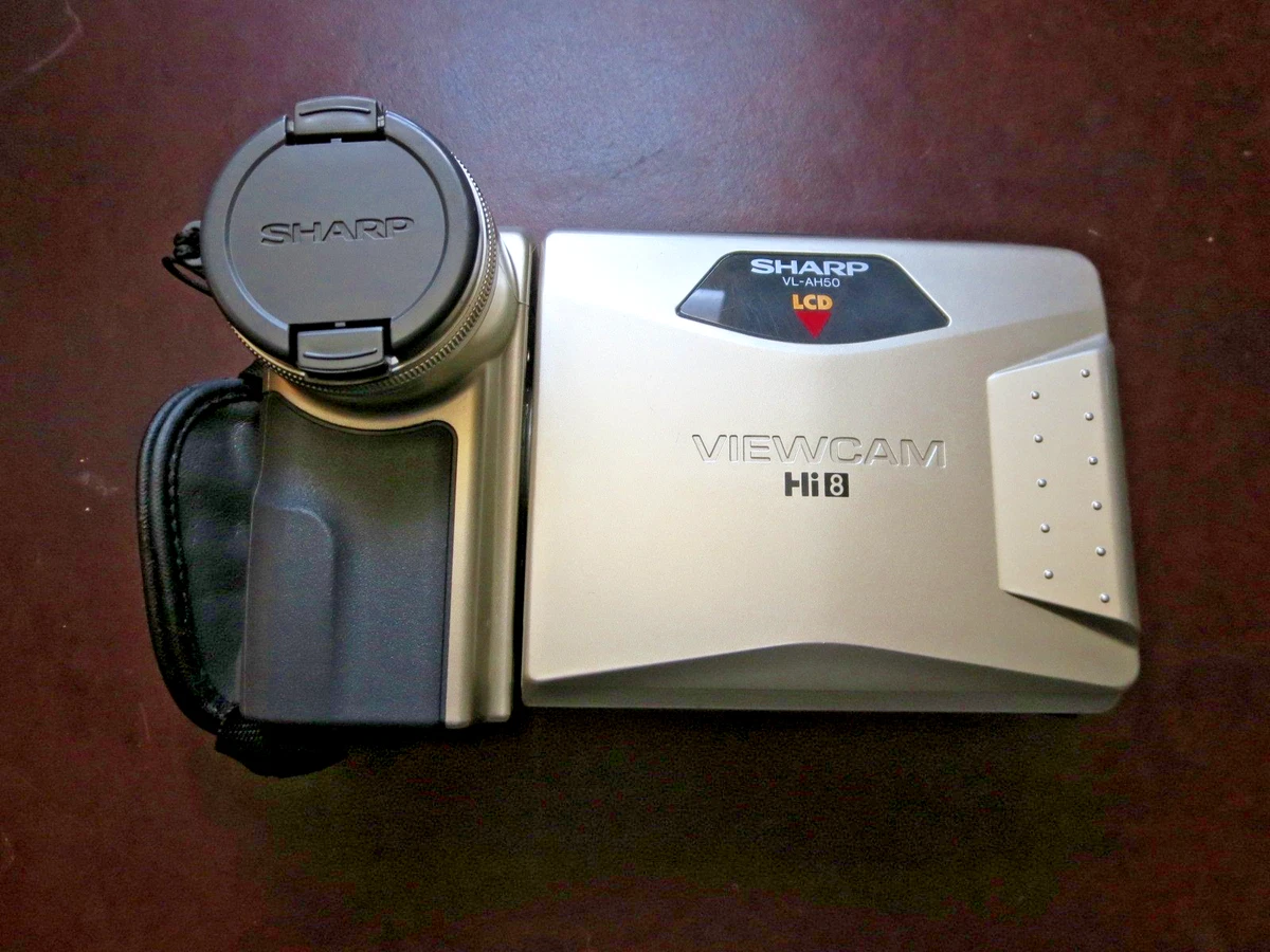 動作品　SHARP Video8  VIEWCAM   VL-EL480 Sharp Viewcam Video 8 Camcorders with LCD Screen for sale | eBay