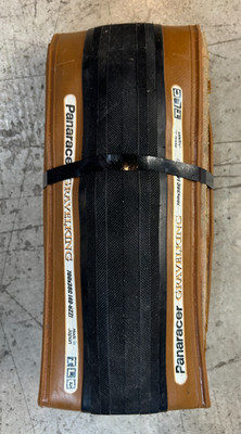 Panaracer Gravel King TLC 700x38c Black/Brown Tire