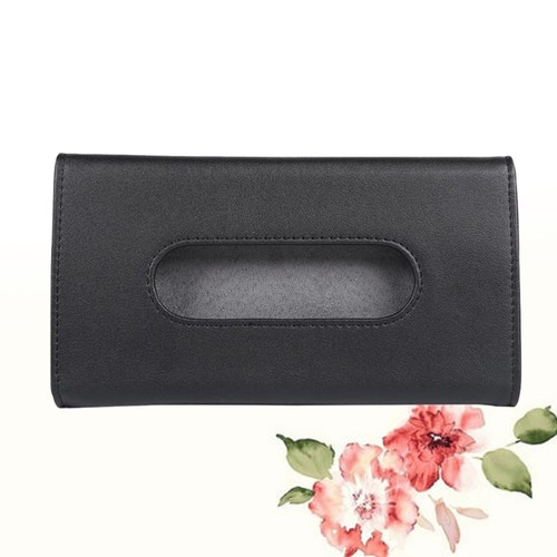 Tissues Case Dispenser Side Box PU Holder Napkin Storage Container