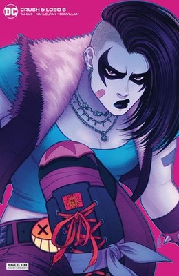 CRUSH & LOBO #8 VARIANT CVR B JEN BARTEL CARD STOCK VARIANT DC COMICS