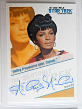 Rittenhouse Quotable Star Trek TOS Nichelle Nichols Uhura Autograph Card QA5
