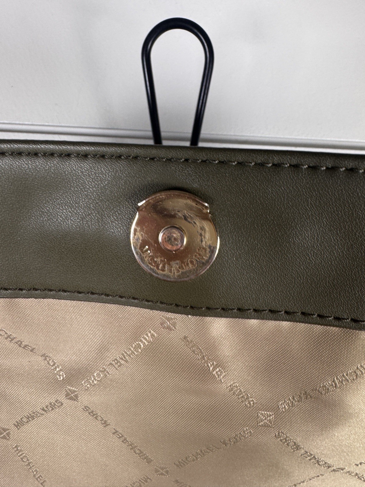 Michael Kors  Abbey Cargo Drawstring Backpack Bag… - image 12