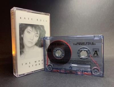 Kate Bush THE WHOLE STORY Cassette **STRANGER THINGS/RUNNING UP THAT HILL** 1986