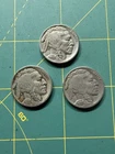 1935 P-D-S Buffalo Nickles (All 3 Mints)
