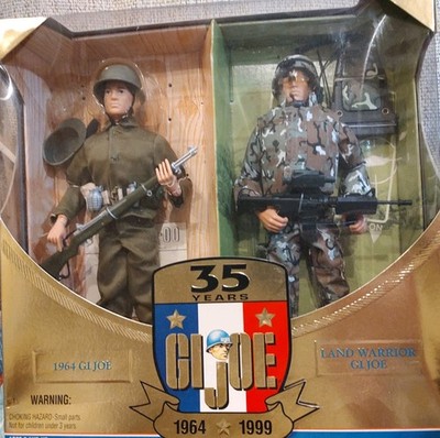 G.I. Joe 35th Anniversary 1964 Figure & 1999 Land Warrior Set w