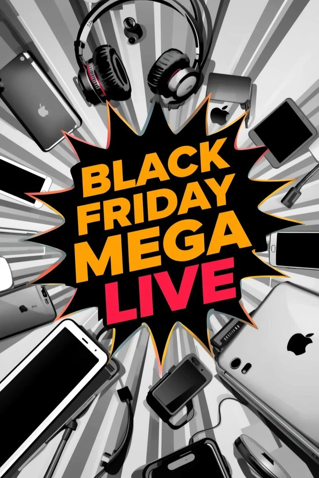 ⚡ Black Friday MEGA LIVE: Big Tech Drops & Midnight Mega Deals!