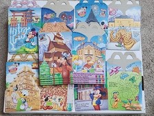 Lot of 13 Mickey And Friends Epcot 1994 Adventure Happy Meal Boxes