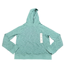 Girls' Cozy Pullover Hoodie Sweatshirt - Cat  Jack Ocean Green M