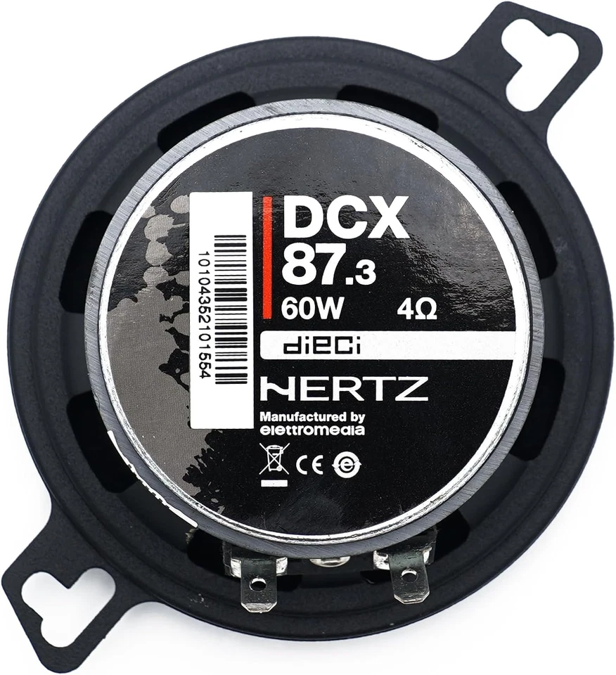 DCX 87.3 - Coppia Di Altoparlanti Coassiali Da 87 Mm Con Tweeter Integrato E Con - Immagine 4 di 4