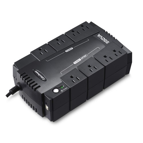 CP550SLG Standby UPS System, 550VA/330W, 8 Outlets, Compact - Picture 3 of 8