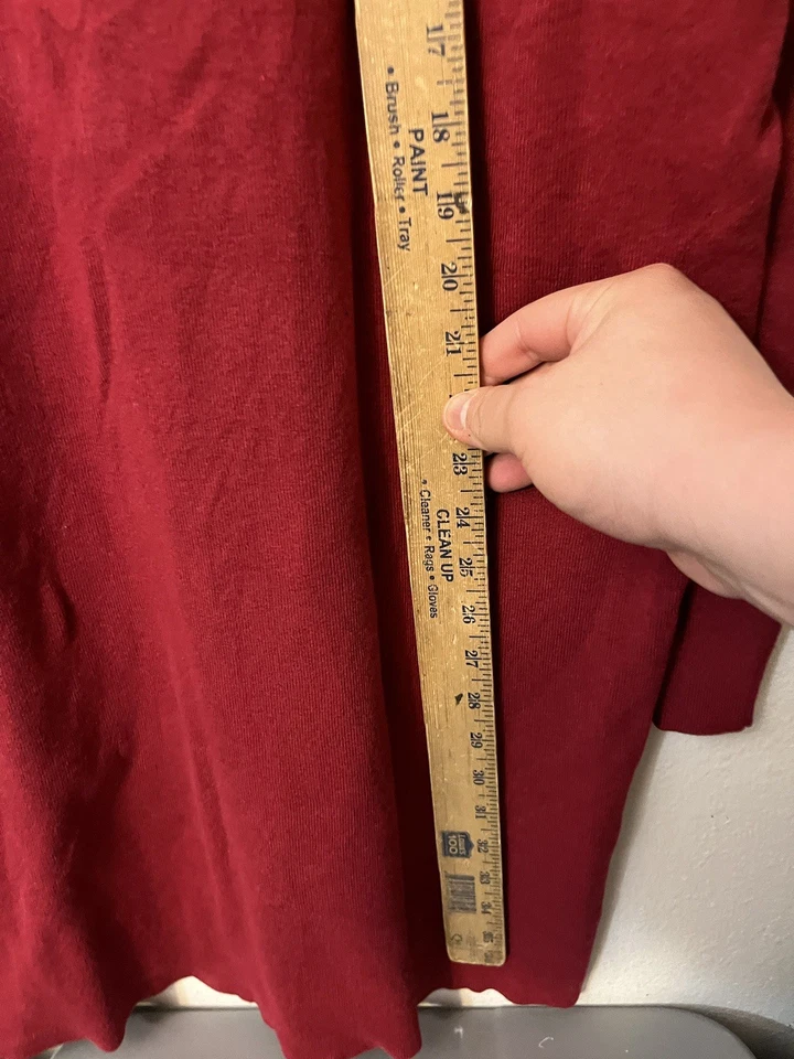 MICHAEL Michael Kors Turtleneck Sweater Dress Size Large Red - Image 4 of 4