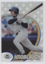 1998 Topps Tek Pattern 84 Chuck Knoblauch #70 hg6