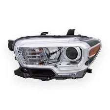 Headlight w/o LED DRL & w/Fog Lamps for 19-21 Toyota Tacoma Left Driver Side