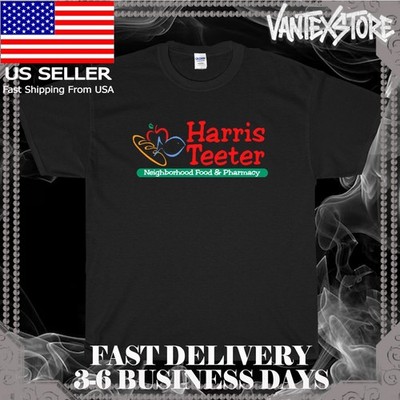 NEW SHIRT HARRIS TEETER LOGO MEN'S T-SHIRT FUNNY AMERICAN USA SIZE S-5XL